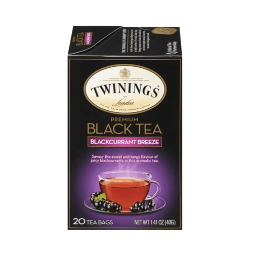 Twinings Black Currant Breeze Black Tea, 20 Count Coffee & Beverages Twinings 