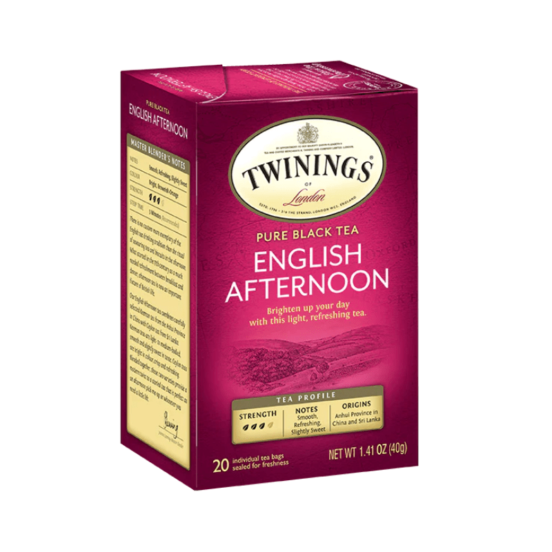 Twinings English Afternoon Tea, 20 Count Coffee & Beverages Twinings 