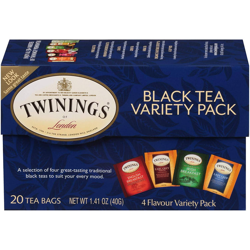 Twinings of London Classics Black Tea Variety Pack, 20 Count Coffee & Beverages Twinings 