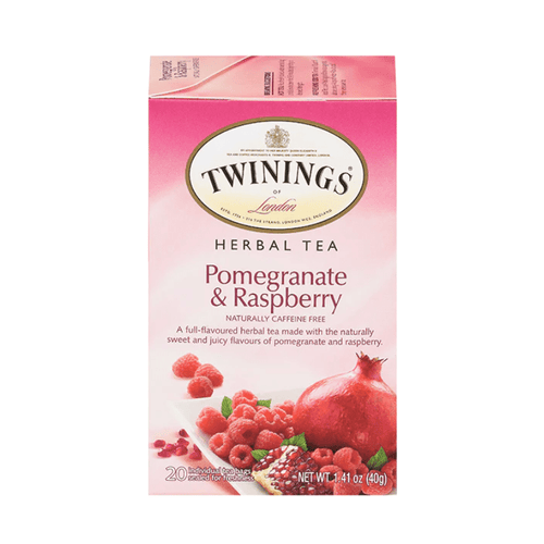 Twinings Pomegranate & Raspberry Tea, 20 Count Coffee & Beverages Twinings 