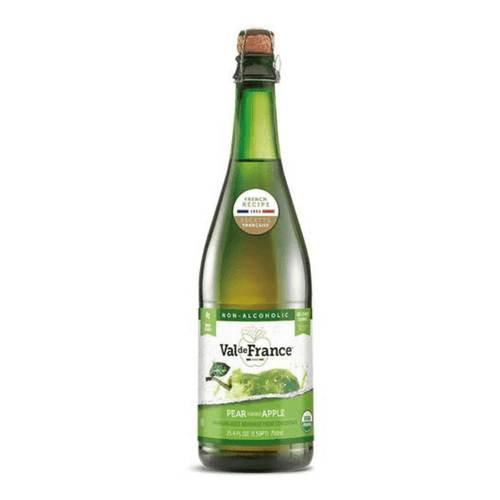 Val de France Organic Sparkling Apple Pear Juice, 25.4 oz Coffee & Beverages Val de France 