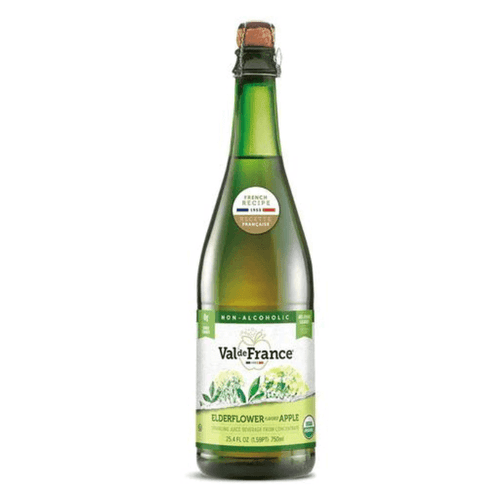 Val de France Organic Sparkling Elderflower Apple Juice, 25.4 oz Coffee & Beverages Val de France 