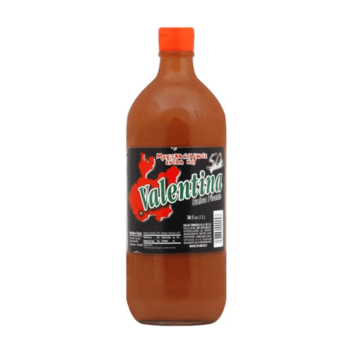 Valentina Black Label Mexican Extra Hot Sauce, 34 oz Sauces & Condiments Valentina 