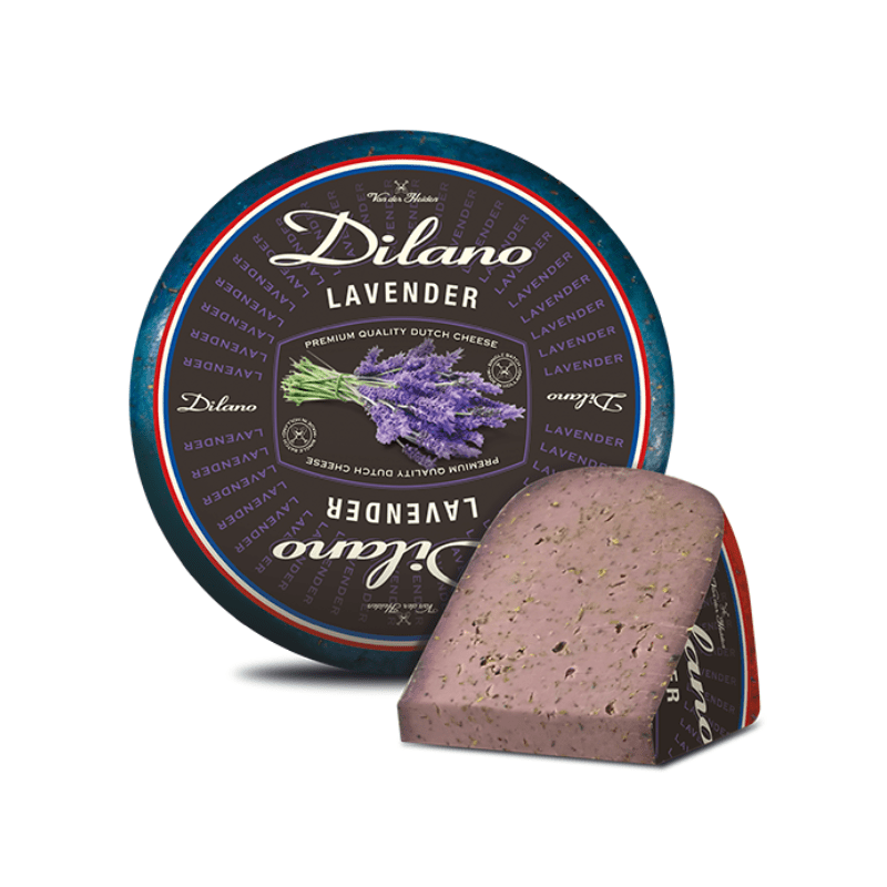 Van Der Heiden Dilano Lavender Gouda Cheese, 11 Lbs Van Der Heiden 
