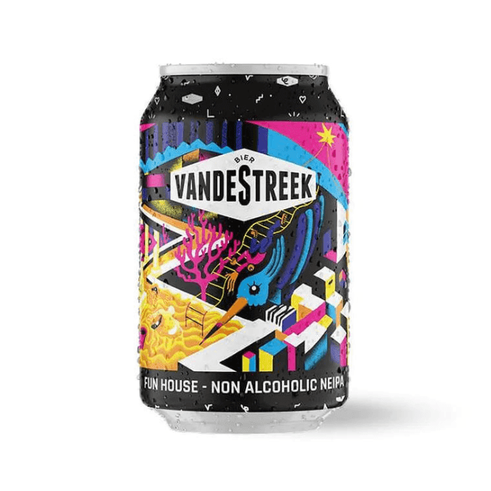 VandeStreek FunHouse Non Alcoholic IPA Drink, 330mL Coffee & Beverages VandeStreek 