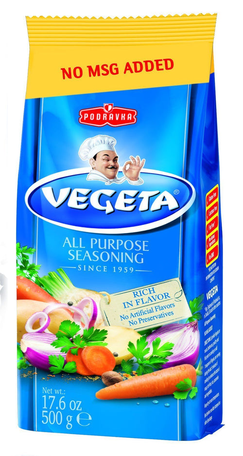 Vegeta No MSG All Purpose Seasoning, 17.6 oz (500g) Pantry Vegeta 