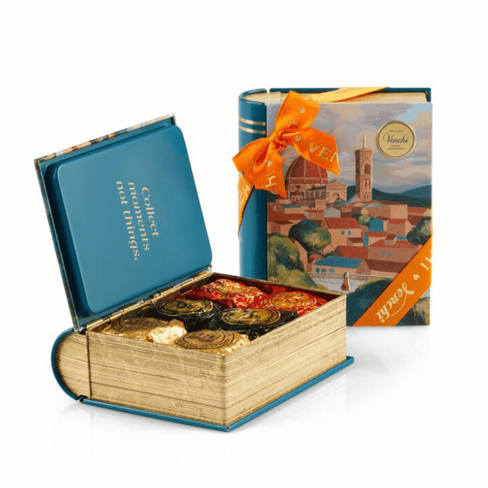 Venchi Italian Dream Florence Mini Book Gift Box, 4.12 oz Sweets & Snacks Venchi 