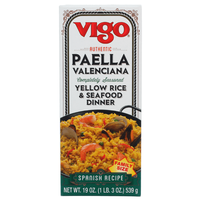 Vigo Paella Valenciana, 19 oz Pasta & Dry Goods Vigo 