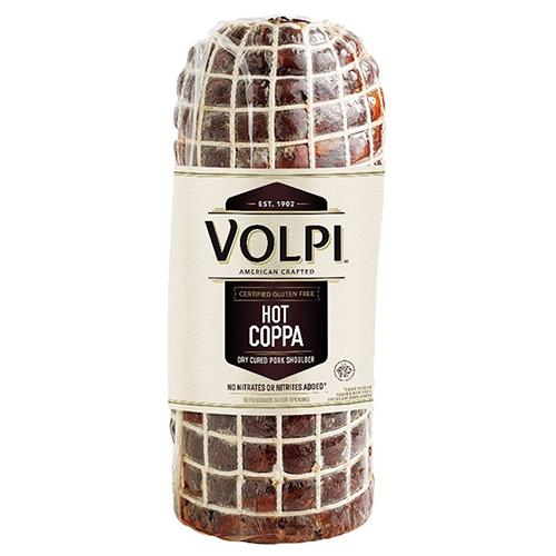 Volpi Dry Cured Hot Coppa, 3 lb. (Refrigerate after opening) Meats Volpi 