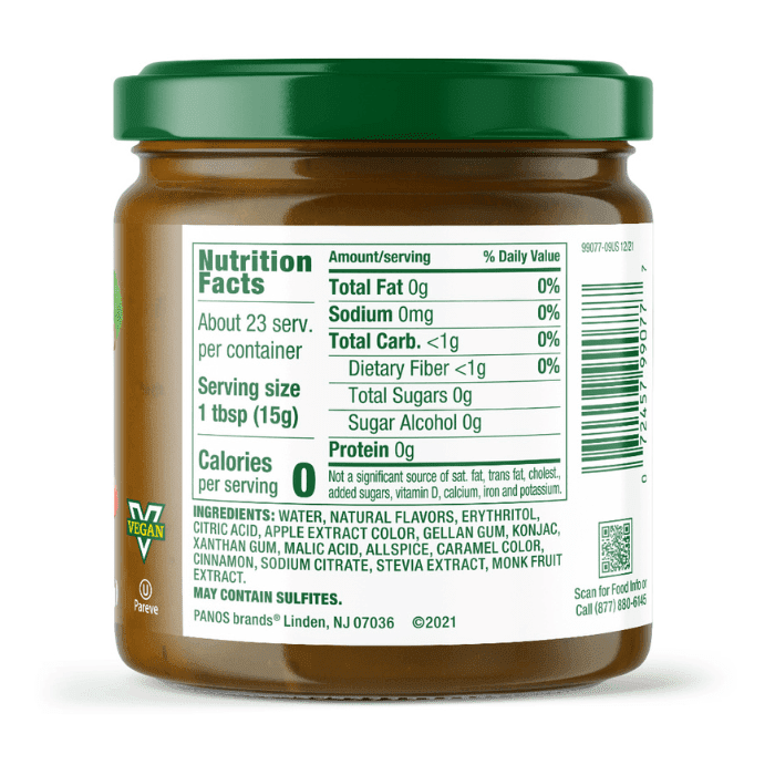 Walden Farms Apple Butter Fruit Spread, 12 oz Pantry Walden Farms 