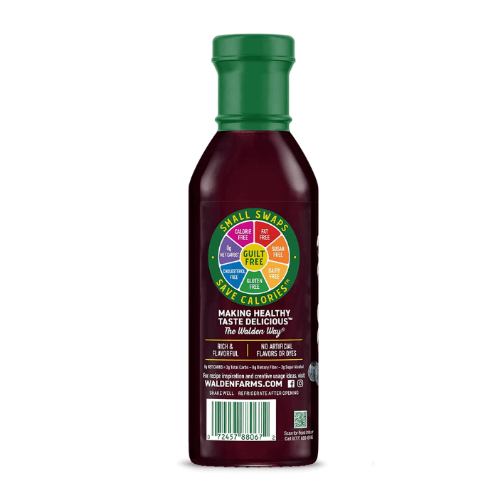 Walden Farms Blueberry Syrup, 12 oz Sauces & Condiments Walden Farms 