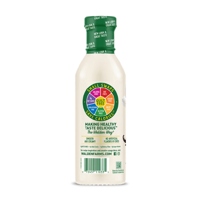 Walden Farms French Vanilla Sugar Free Coffee Creamer, 12 oz Coffee & Beverages Walden Farms 