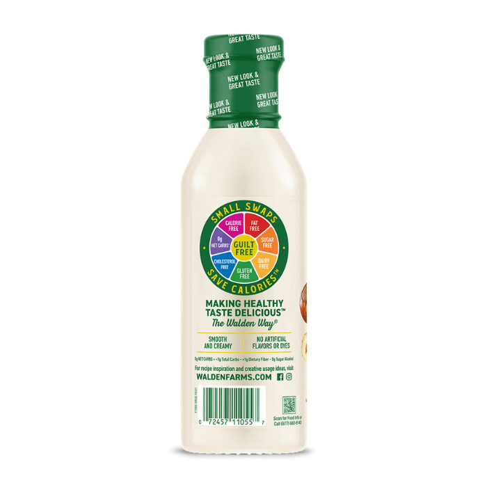 Walden Farms Hazelnut Coffee Creamer, 12 oz Coffee & Beverages Walden Farms 