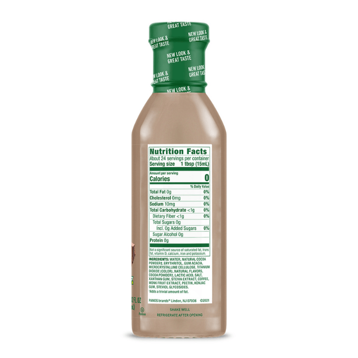 Walden Farms Mocha Coffee Creamer, 12 oz Coffee & Beverages Walden Farms 