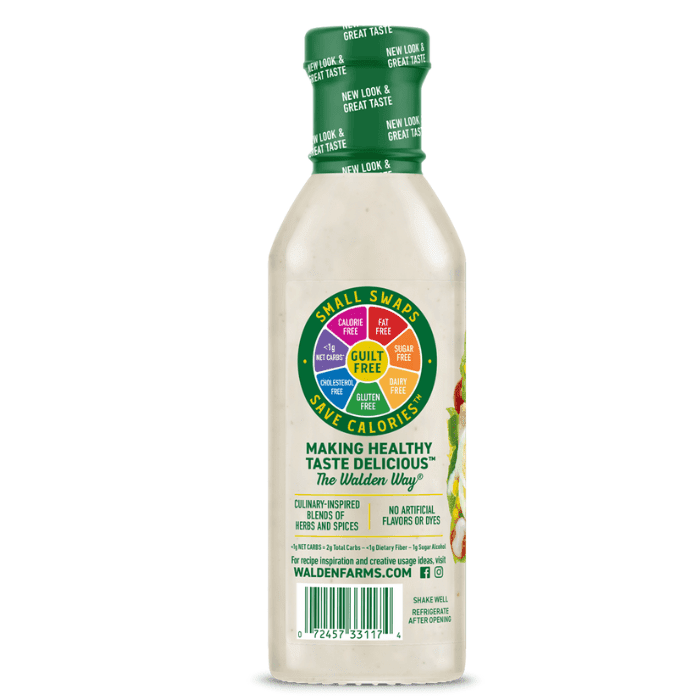 Walden Farms Sweet Onion Dressing, 12 oz Sauces & Condiments Walden Farms 