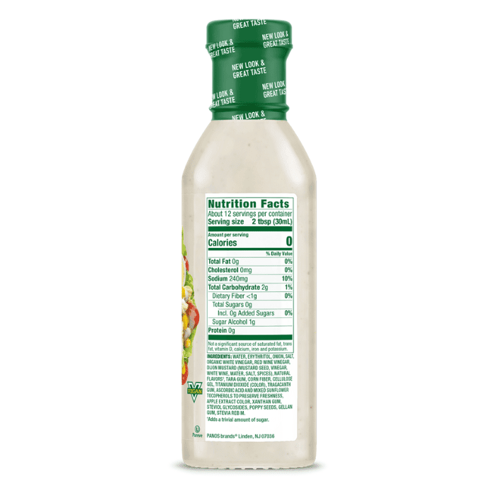 Walden Farms Sweet Onion Dressing, 12 oz Sauces & Condiments Walden Farms 