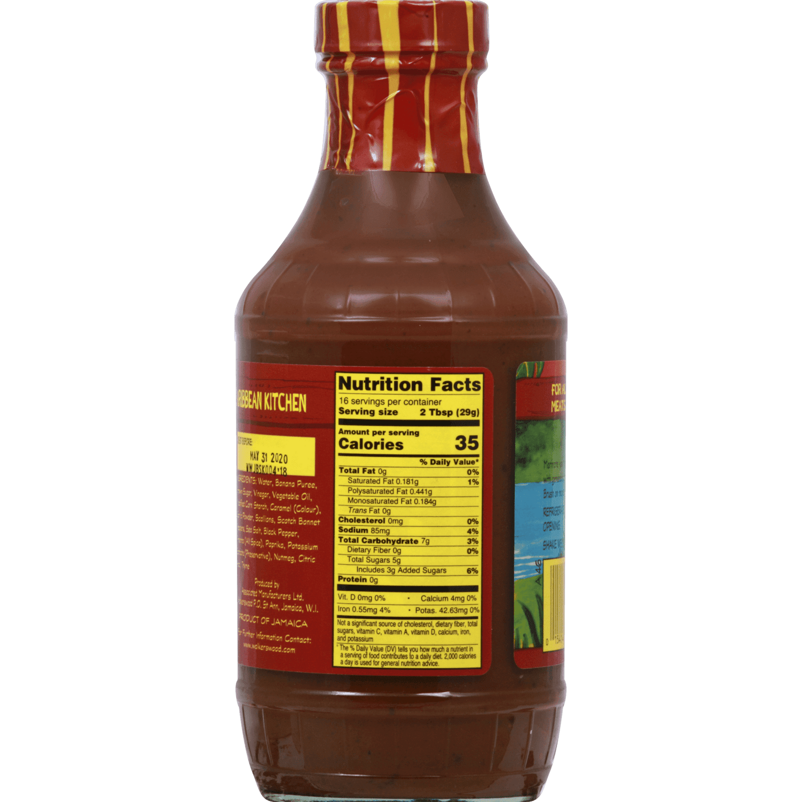 Walkerswood Spicy Jamaican Jerk Barbecue Sauce, 17 oz Supermarket Italy