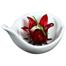 Wild Hibiscus Flowers in Rose Syrup 12.3 oz Pantry Wild Hibiscus 