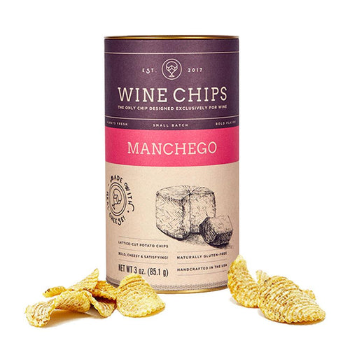 Wine Chips Manchego, 3 oz Sweets & Snacks Wine Chips 