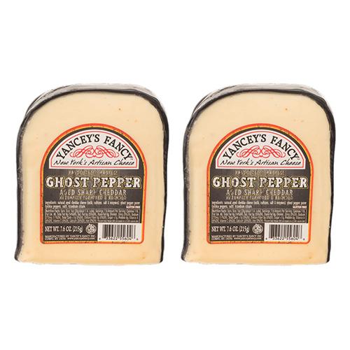 Yancey's Fancy Ghost Pepper Cheddar, 7.6 oz [PACK of 2] Cheese Yancey's Fancy 