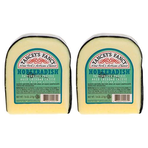Yancey's Fancy Horseradish Cheddar, 7.6 oz [PACK of 2] Cheese Yancey's Fancy 