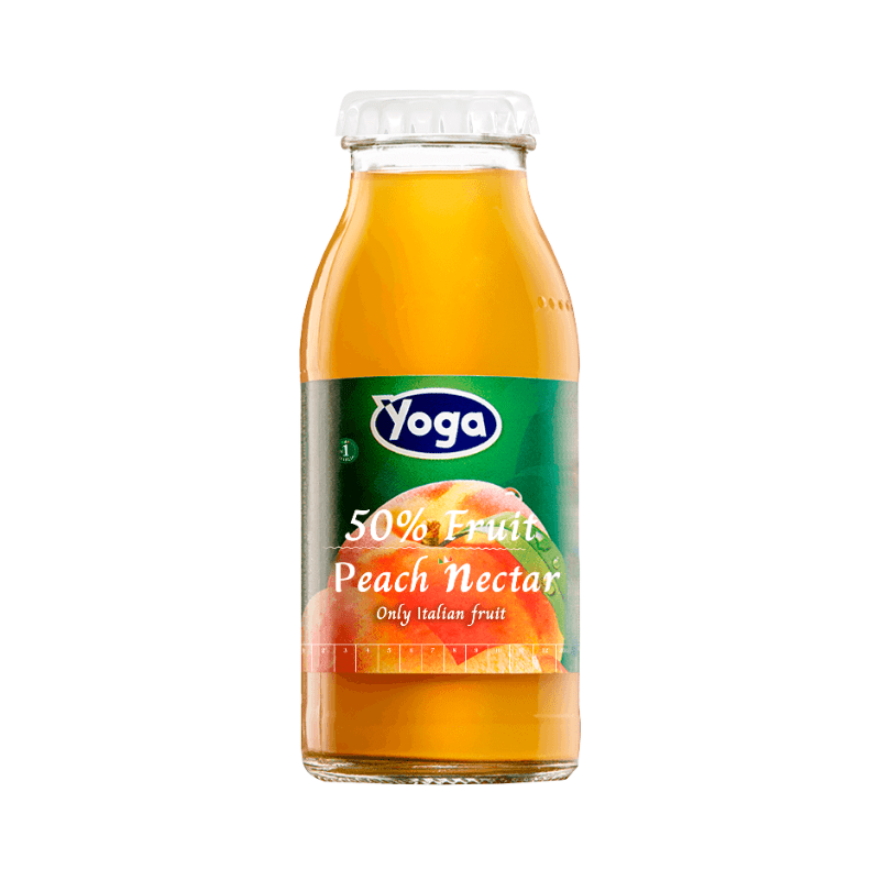 Yoga Italian Peach Nectar, 4.2 oz Beverages Yoga 