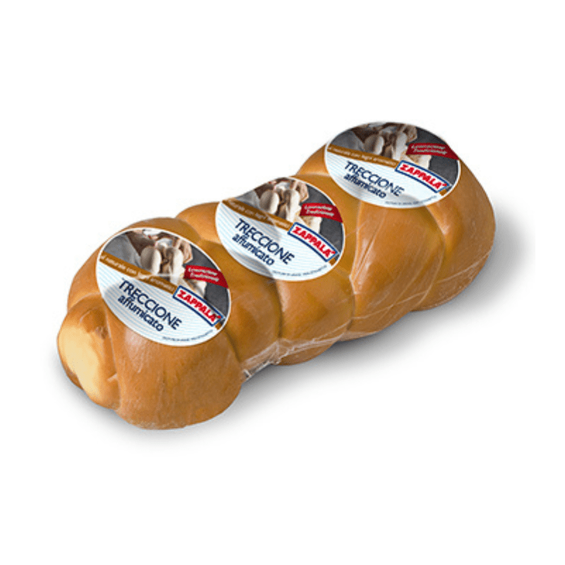 Zappala’ Smoked Scamorza Treccia, 5 Lbs Supermarket Italy