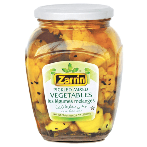 Zarrin Mixed Pickled Vegetables, 24 oz Fruits & Veggies vendor-unknown 