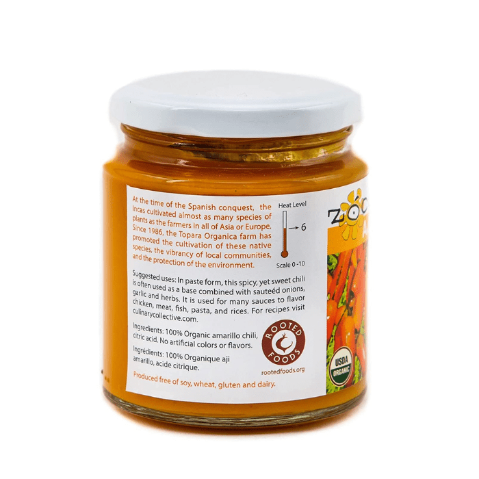 Zocalo Organic Aji Amarillo Chili Paste, 8 oz Supermarket Italy