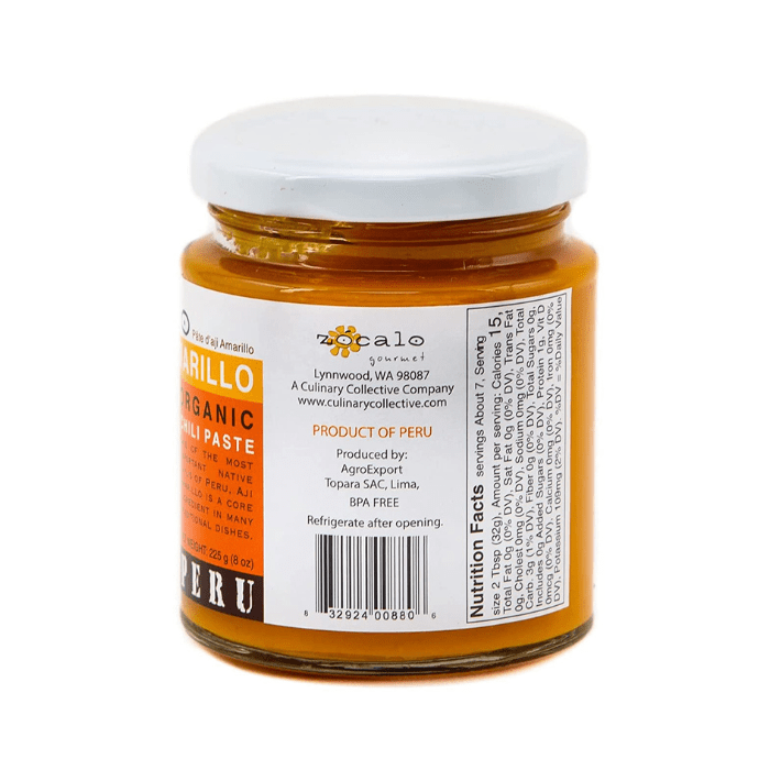 Zocalo Organic Aji Amarillo Chili Paste, 8 oz Supermarket Italy