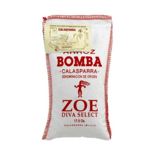Zoe Diva Select Bomba Rice, 17.5 oz Pasta & Dry Goods Zoe 